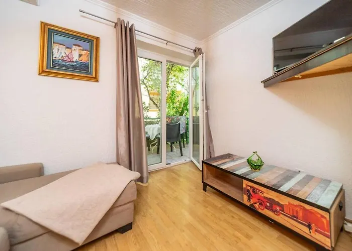 Apartament In Barbat With Balcony, Air Conditioning 660-2 Barbat na Rabu